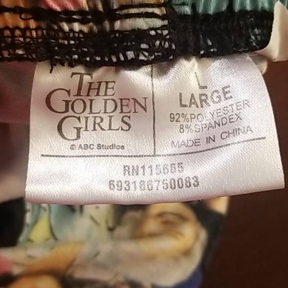Golden Girls Sleepwear Size Large - Picture 3 of 6